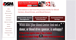 Desktop Screenshot of donorservicemanagement.com